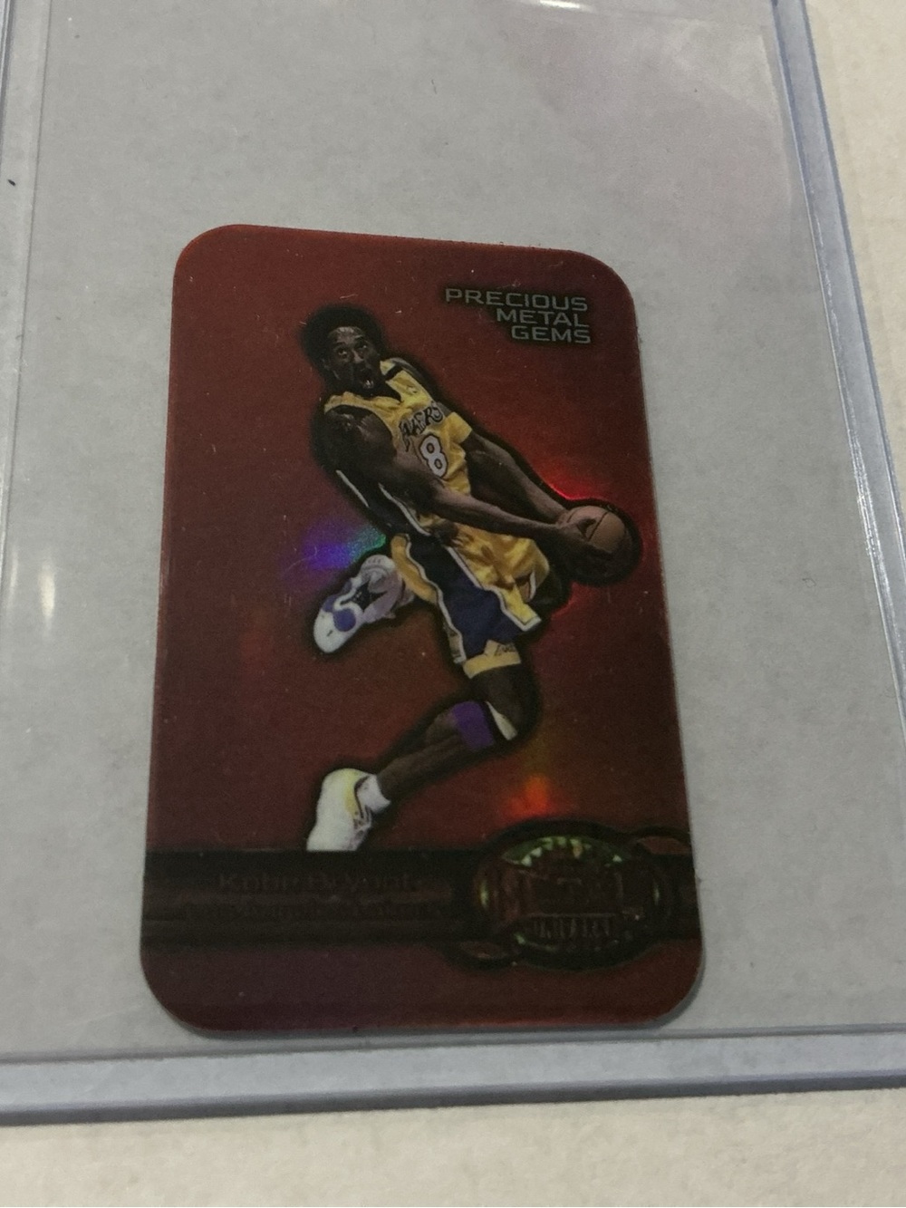 Precious Metal PMG Gems Kobe Bryant Michael Jordan Holo Promo Tobacco Card